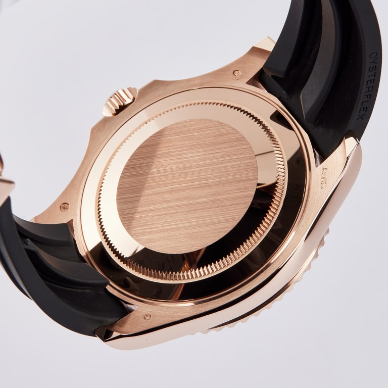 Yacht-Master Rose Gold Oysterflex Pave Dial 40mm Product Image 6