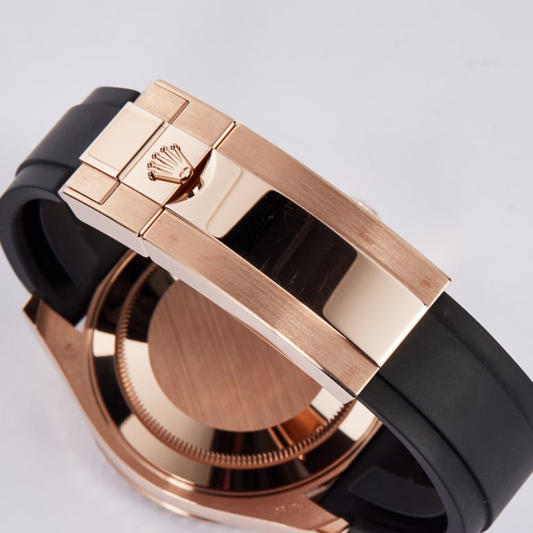 Yacht-Master Rose Gold Oysterflex Pave Dial 40mm Product Image 9