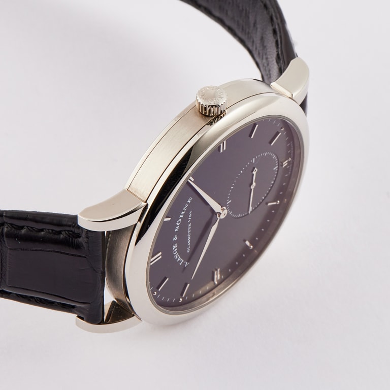 Grand Saxonia White Gold Black Dial 40mm Product Image 3
