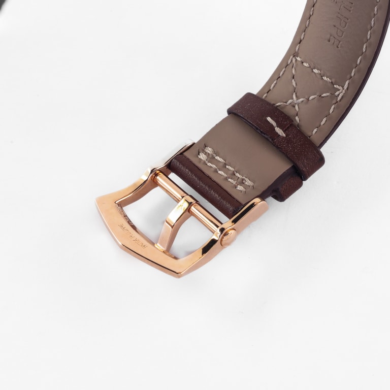 Calatrava Pilot Travel Time Rose Gold Brown Dial 42mm Product Image 4