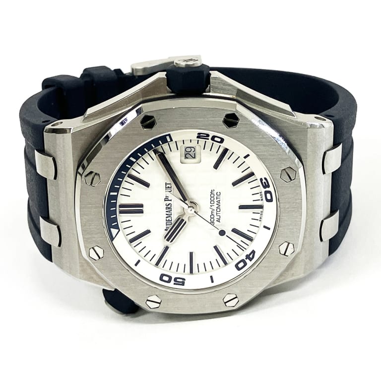 Royal Oak Offshore Diver Steel White Dial 42mm Product Image 2