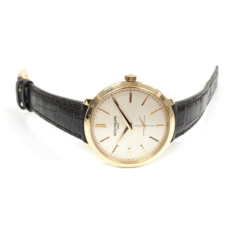 Calatrava Rose Gold Silver Dial 38mm Product Image 3