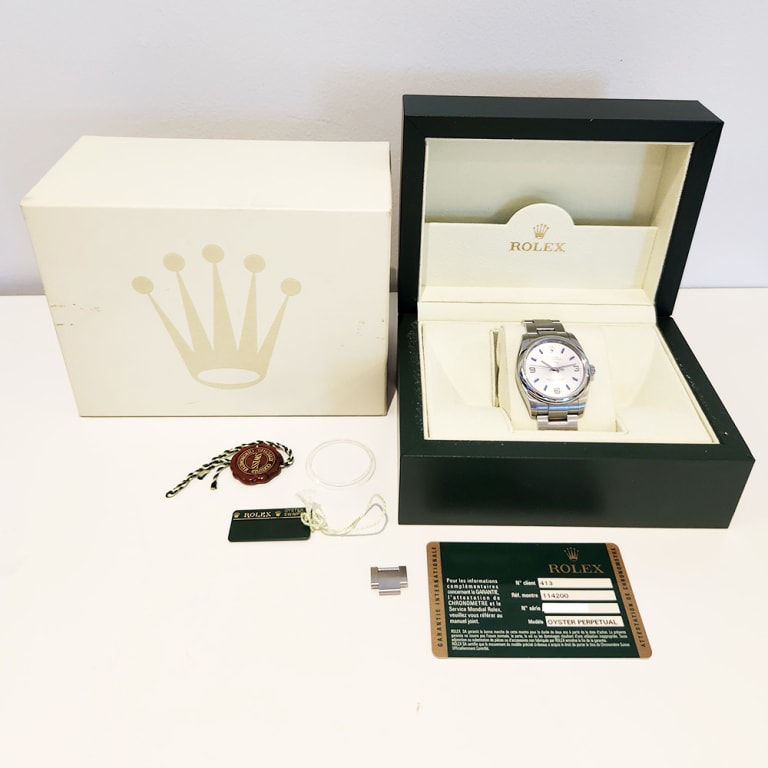 Oyster Perpetual Steel Silver Dial 34mm Product Image 5