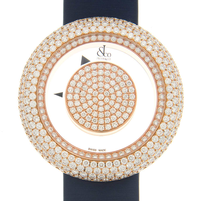 Brilliant Rose Gold Diamond Pave Dial 44mm Product Image 1
