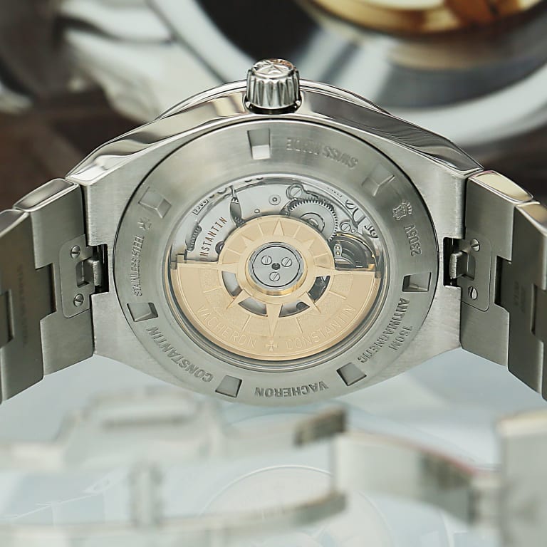 Overseas Steel Diamond Blue Dial 37mm Product Image 5