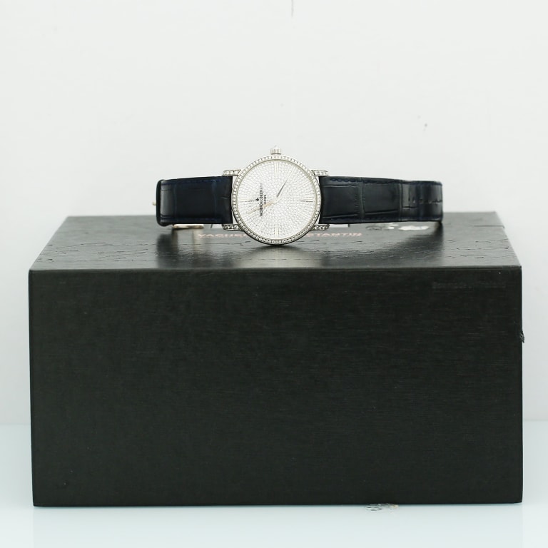 Traditionnelle Diamond White Gold Pave Dial 38mm Product Image 7