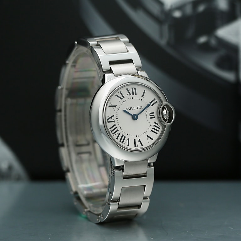 Ballon Bleu de Cartier Steel Silver Dial 28mm Product Image 4