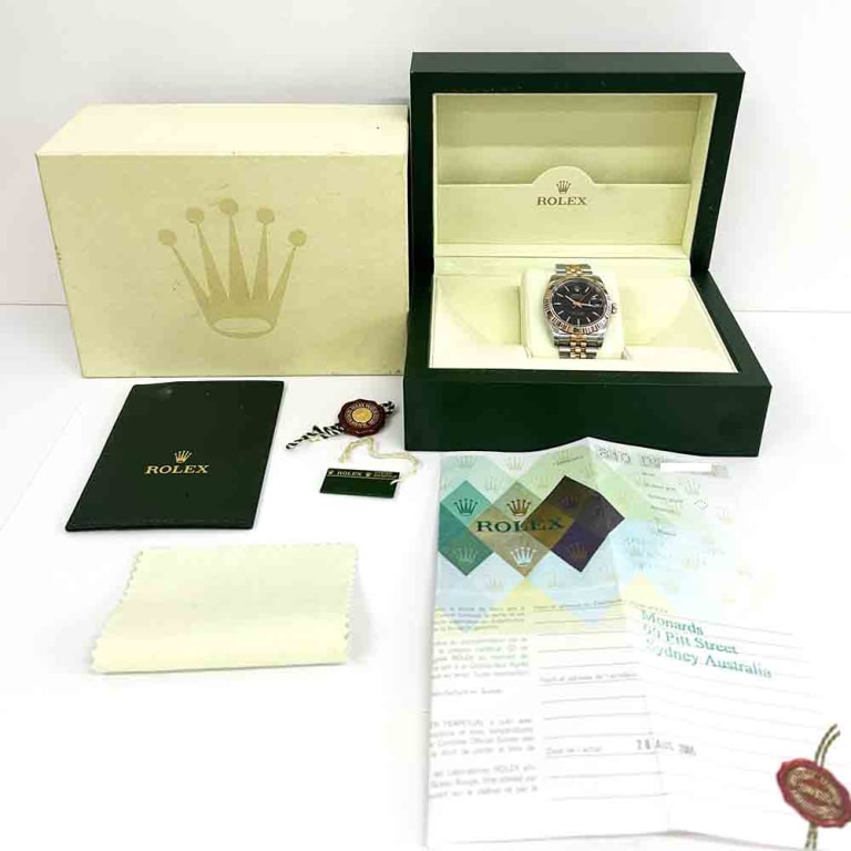 Datejust "Thunderbird" Rose Gold & Steel Black Dial 36mm Product Image 5