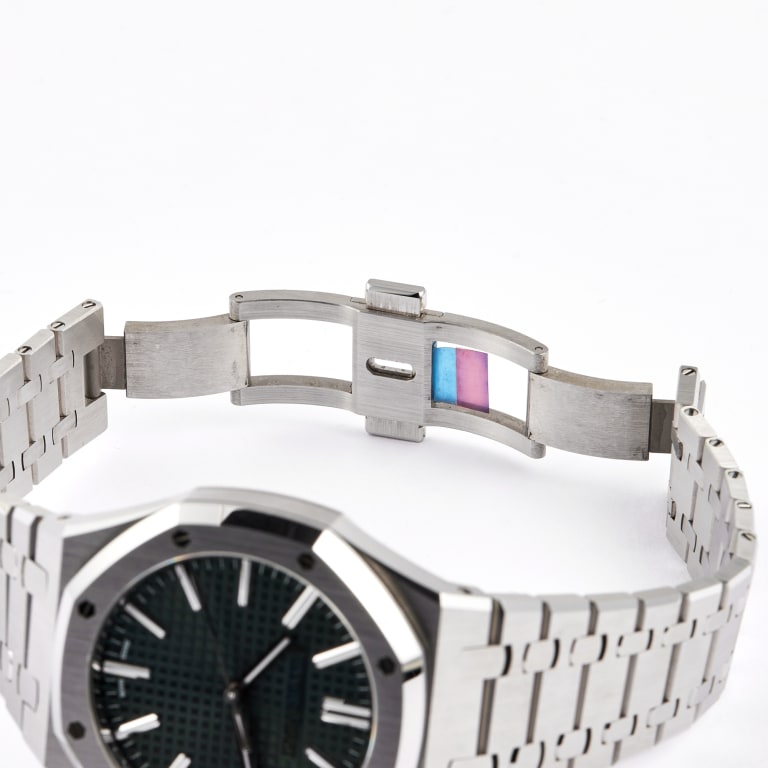Royal Oak Selfwinding "50th Anniversary" Steel Green Dial 41mm Product Image 11