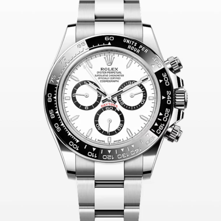 Daytona Steel White Dial "Panda" 40mm Product Image 1