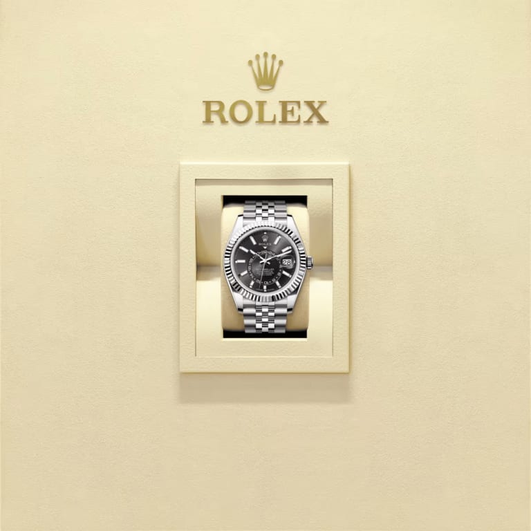 Sky-Dweller Steel Jubilee Black Dial 42mm Product Image 5