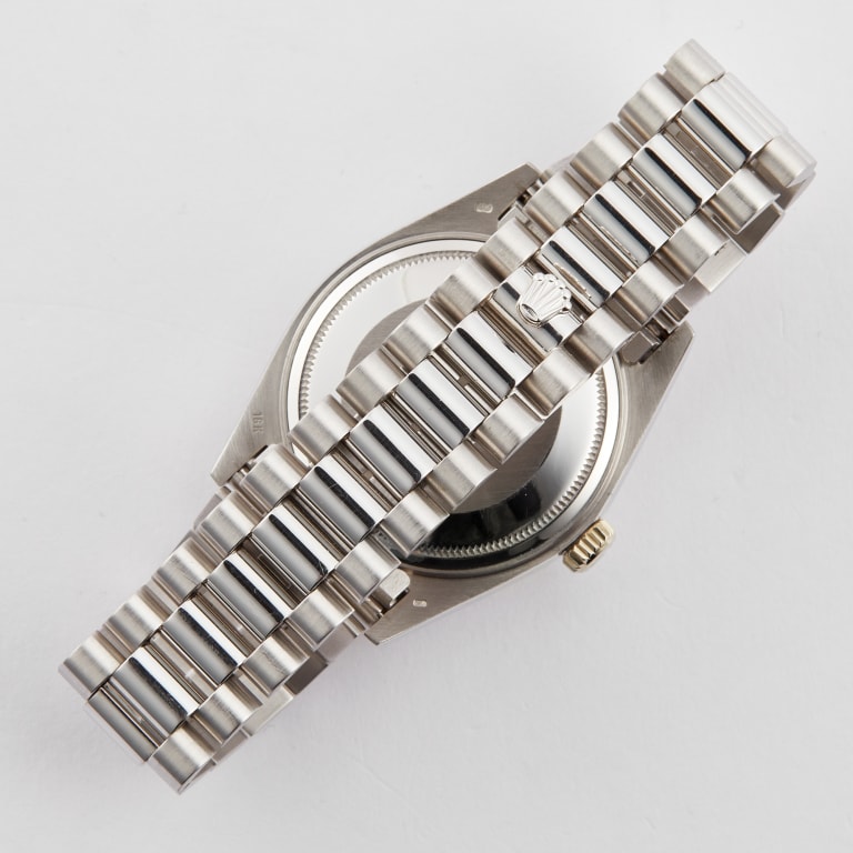 Vintage Day-Date White Gold Silver Dial 36mm Product Image 9