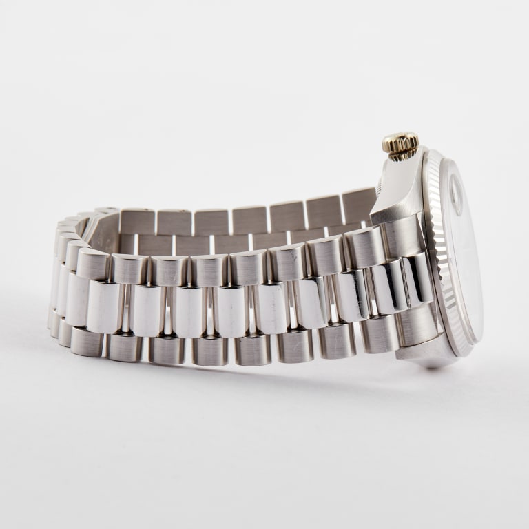 Vintage Day-Date White Gold Silver Dial 36mm Product Image 11