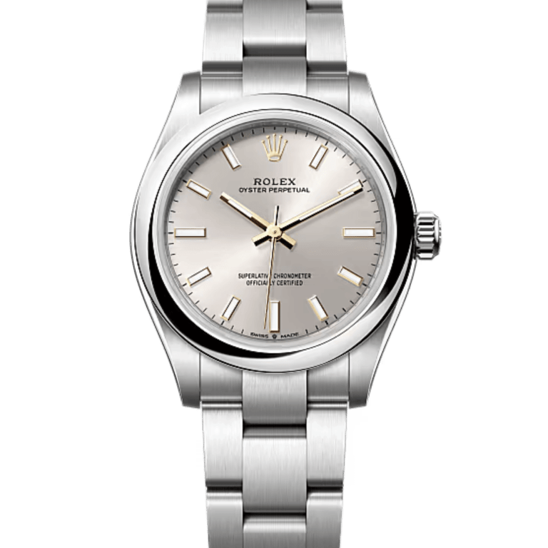 Oyster Perpetual Steel Silver Dial 31mm Product Image 1