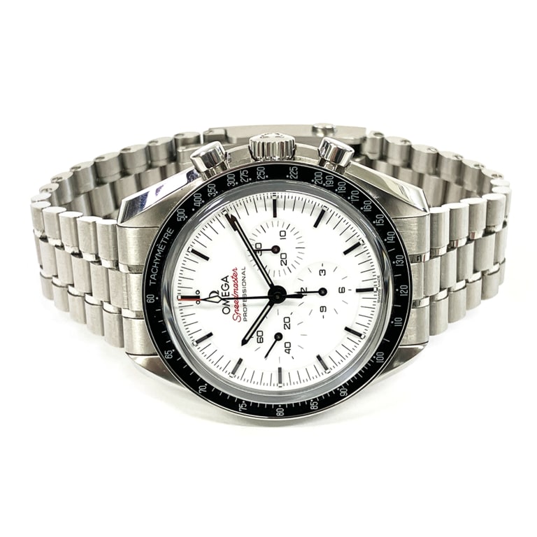 Speedmaster Professional Moonwatch Steel White Dial 42mm Product Image 2