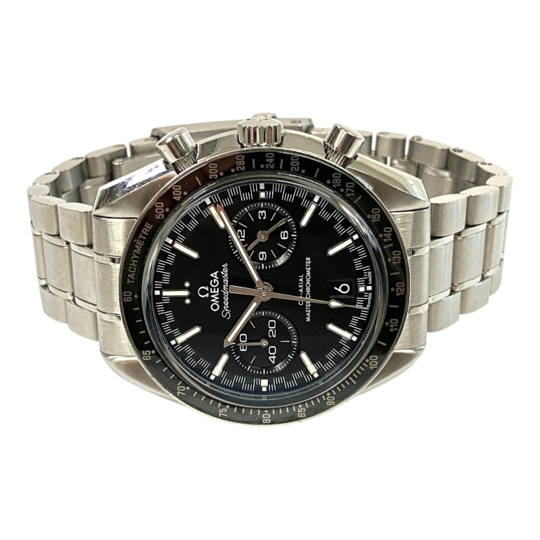 Speedmaster Racing Steel Black Dial 44mm Product Image 2