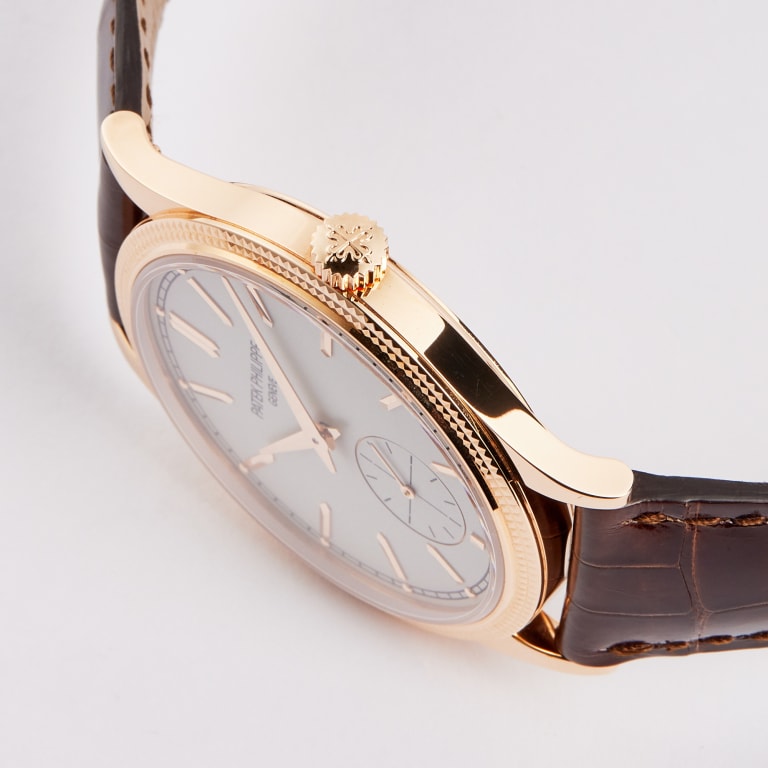 Calatrava Rose Gold Silver Dial 39mm Product Image 2