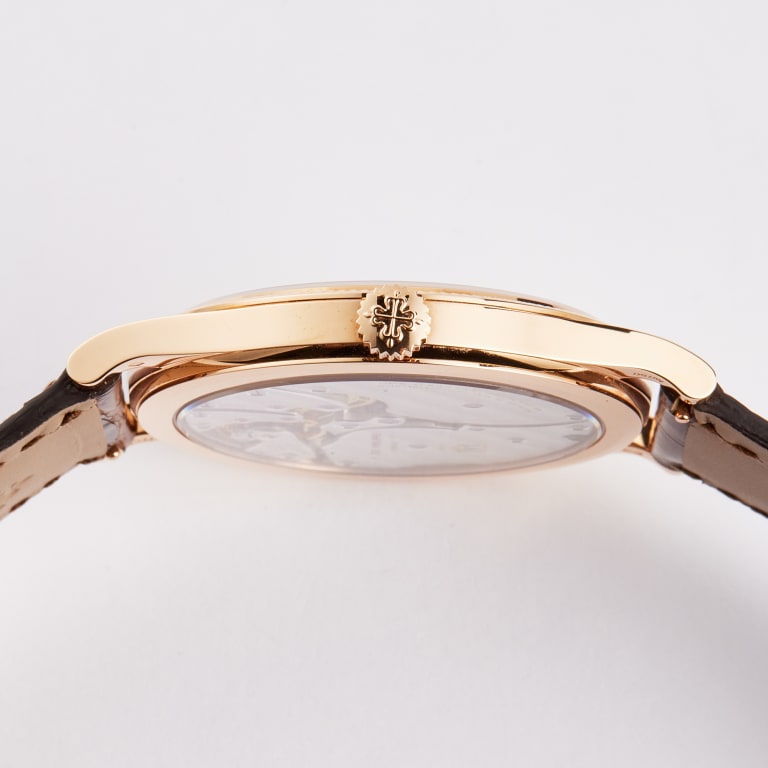 Calatrava Rose Gold Silver Dial 39mm Product Image 4