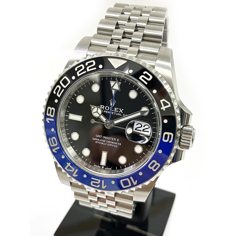 GMT-Master II Steel Jubilee Black Dial "Batgirl" 40mm Product Image 3