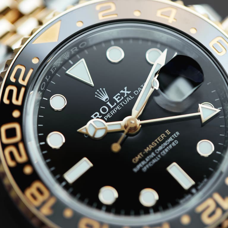 GMT-Master II Yellow Gold & Steel Jubilee Black Dial 40mm Product Image 7