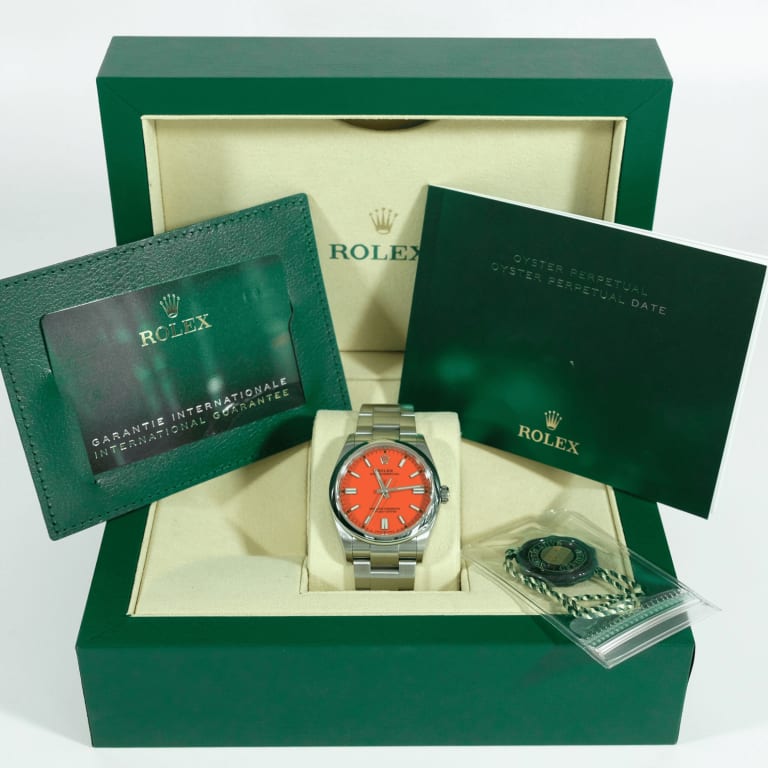 Oyster Perpetual Steel Red Dial 36mm Product Image 11