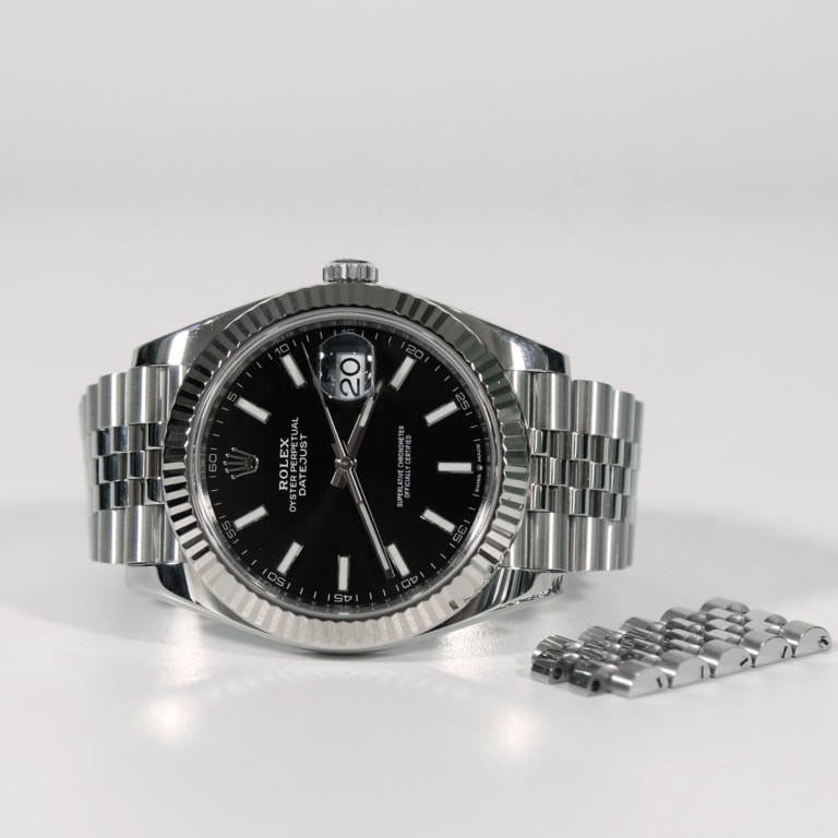 Datejust Steel Jubilee Black Dial 41mm Product Image 11