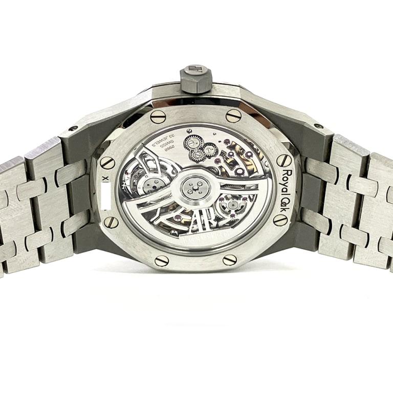 Royal Oak Extra Thin Flying Tourbillon Steel Purple Dial 37mm Product Image 4