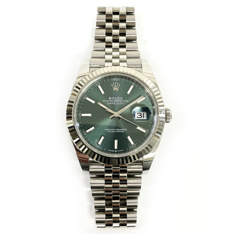 Datejust Steel Jubilee Green Dial 41mm Product Image 1
