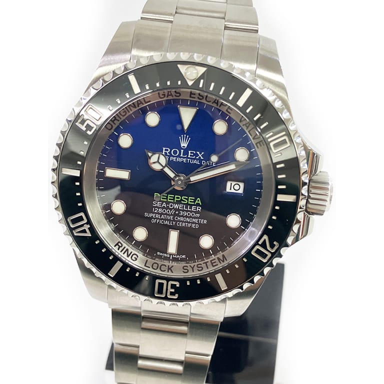Sea-Dweller Deepsea D-Blue Steel Blue Dial 44mm Product Image 4