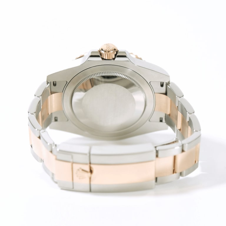 GMT-Master II "Rootbeer" Rose Gold & Steel Black Dial 40mm Product Image 2