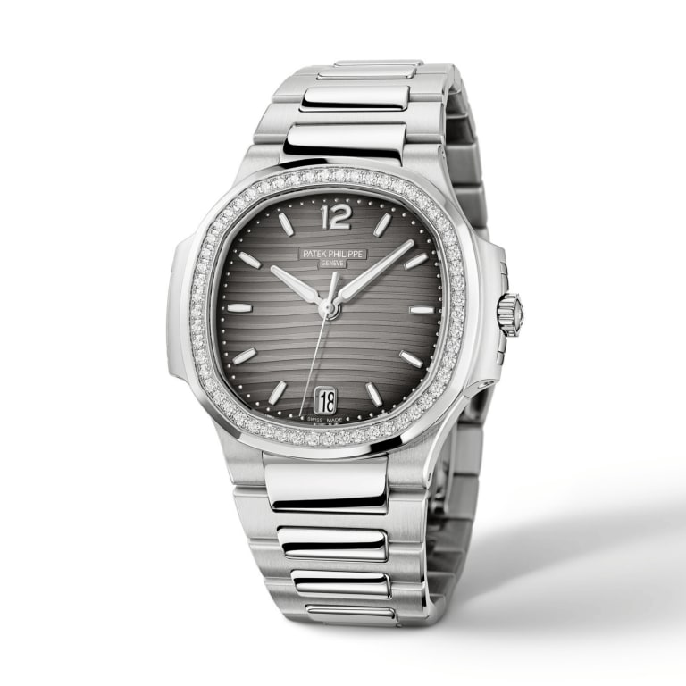 Nautilus Ladies Automatic Steel Diamond Grey Dial 35mm Product Image 2