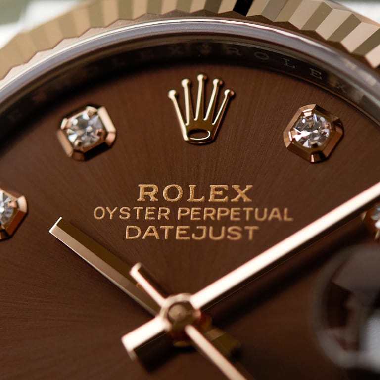 Datejust Rose Gold & Steel Jubilee Brown Dial 31mm Product Image 6