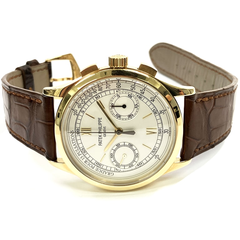 Complications Chronograph Yellow Gold White Dial 39mm Product Image 2