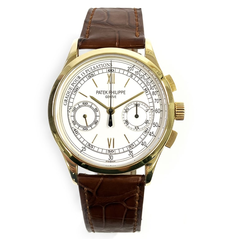 Complications Chronograph Yellow Gold White Dial 39mm Product Image 1