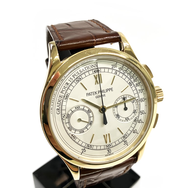 Complications Chronograph Yellow Gold White Dial 39mm Product Image 4