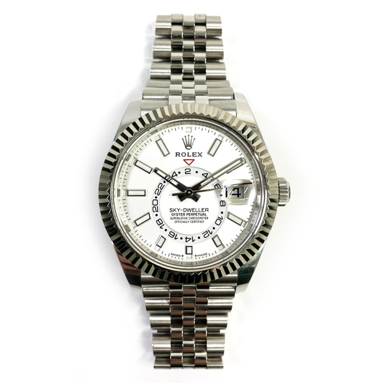 Sky-Dweller Steel Jubilee White Dial 42mm Product Image 1