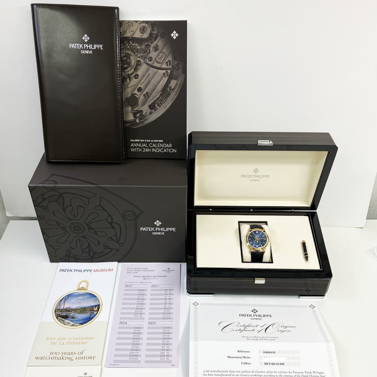 Complications Annual Calendar Rose Gold Blue Dial 38mm Product Image 9