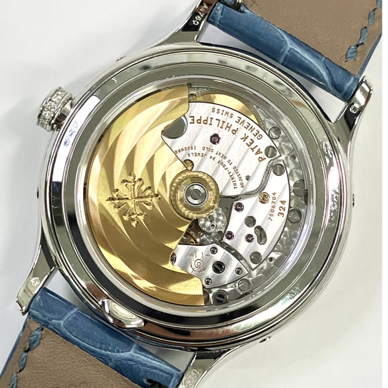 Annual Calendar White Gold Diamond Silver Dial 38mm Product Image 4