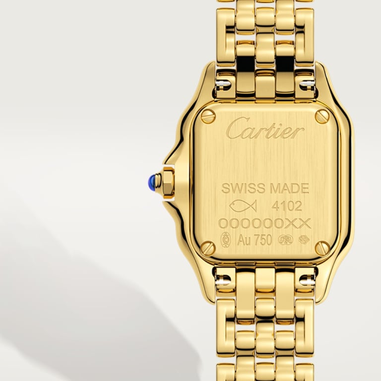 Panthère de Cartier Yellow Gold Silver Dial 19mm Product Image 3