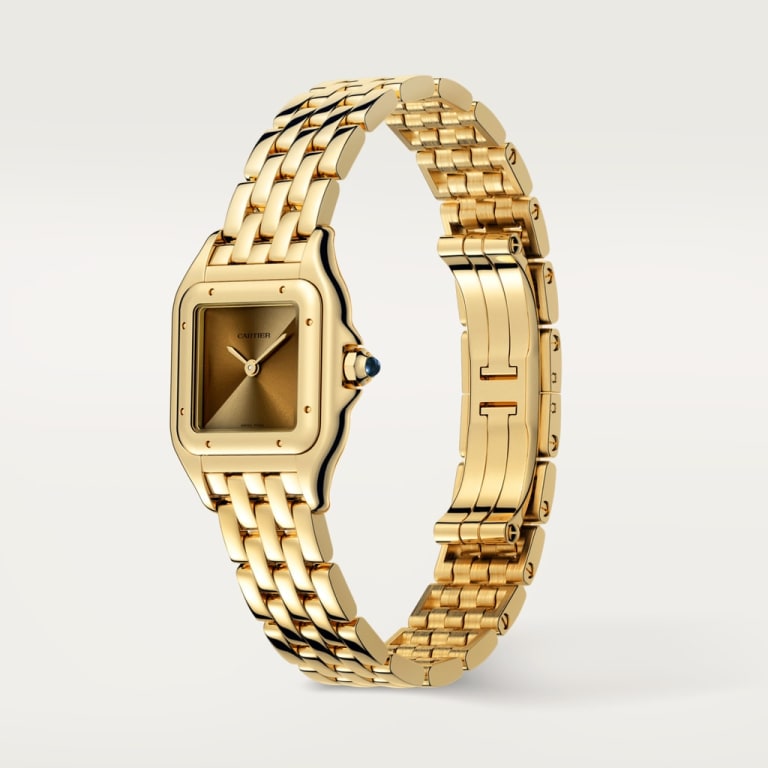 Panthère de Cartier Yellow Gold Golden Brown Dial 22mm Product Image 2