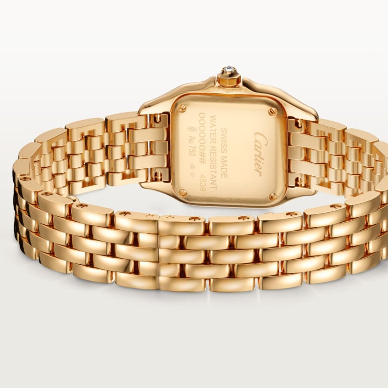 Panthère de Cartier Yellow Gold Diamond Silver Pave Dial 22mm Product Image 3