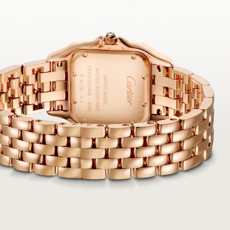 Panthère de Cartier Rose Gold Diamond Silver Pave Dial 26mm Product Image 3