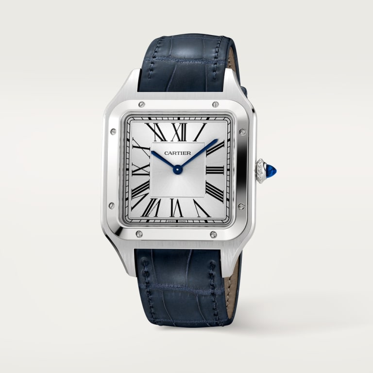 Santos-Dumont Steel Silver Dial 33mm Product Image 2