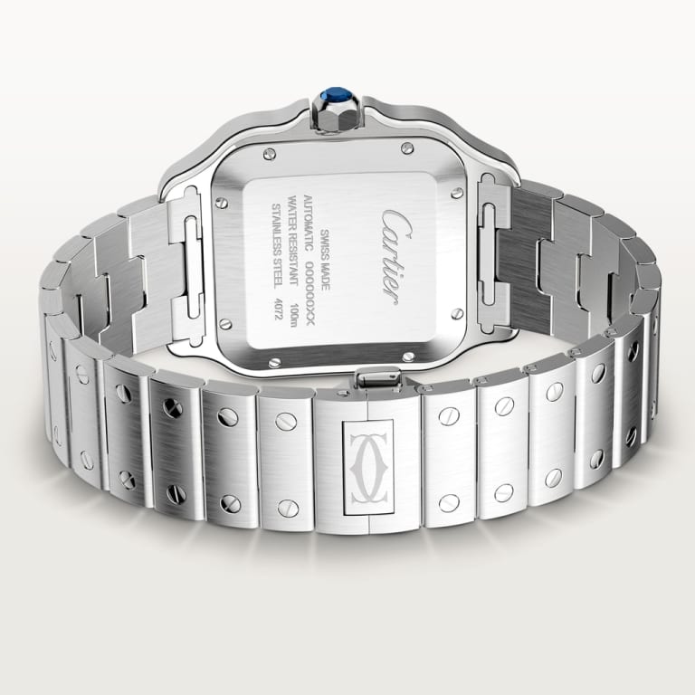 Santos de Cartier Steel Silver Dial 39mm Product Image 4