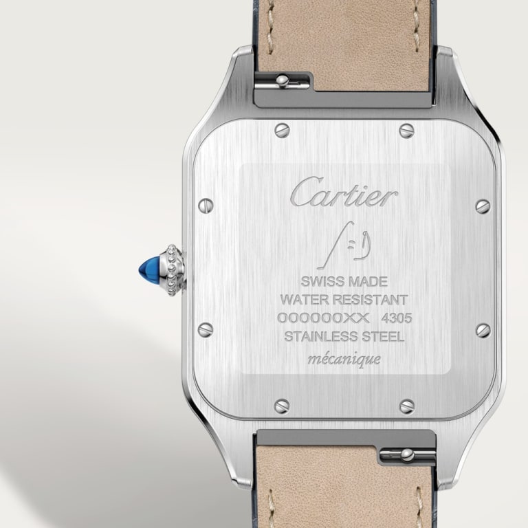 Santos-Dumont Rose Gold & Steel Silver Dial 33mm Product Image 3
