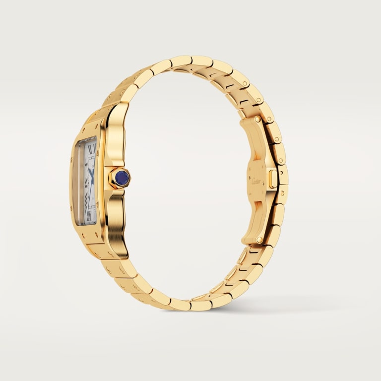 Santos de Cartier Yellow Gold White Dial 39mm Product Image 5