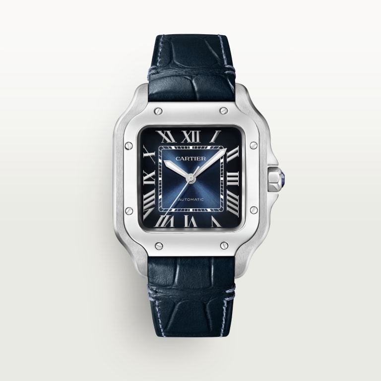 Santos de Cartier Steel Blue Dial 35mm Product Image 5
