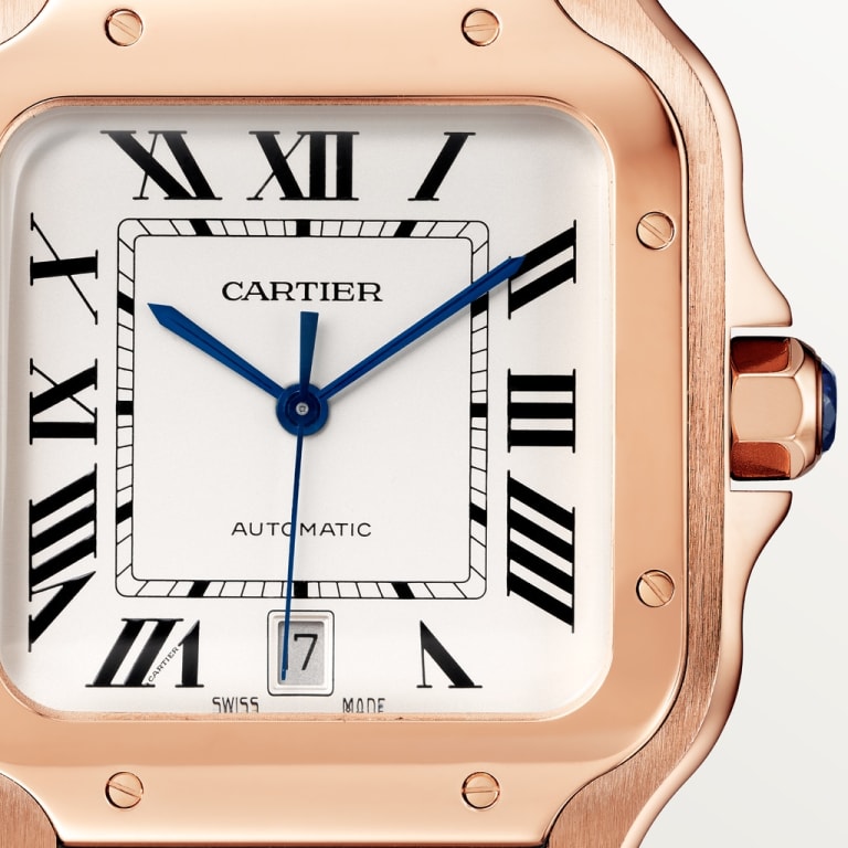 Santos de Cartier Rose Gold White Dial 40mm Product Image 1