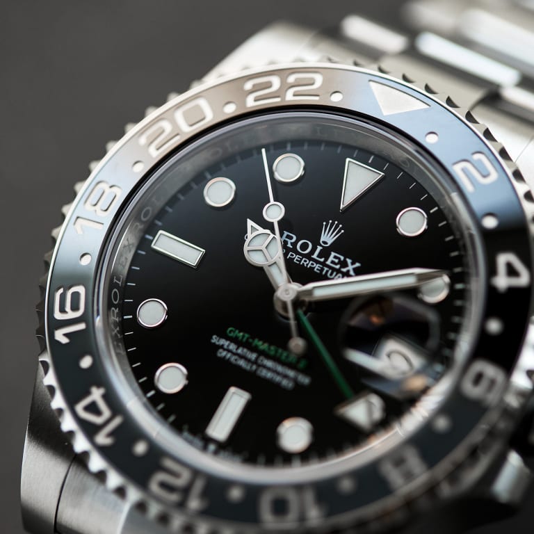 GMT-Master II "Bruce Wayne" Steel Black Dial 40mm Product Image 7