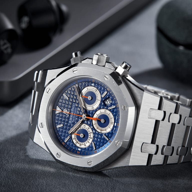 Royal Oak Chronograph Steel Blue Panda Dial 39mm Product Image 17